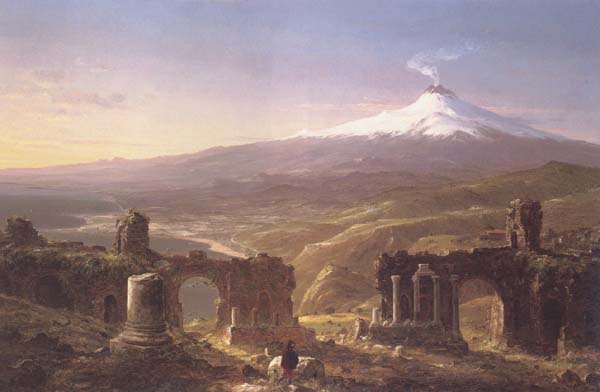 Thomas Cole Mount Etna from Taormina